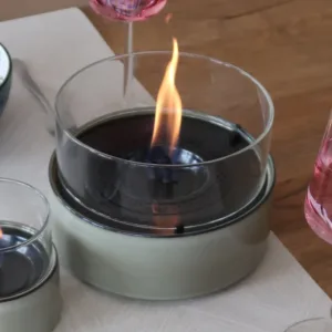 Tenderflame Café 18 Reactive Porcelain Green