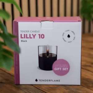 Tenderflame Комплект Lilly 10 Black + 0.5L Tenderfuel