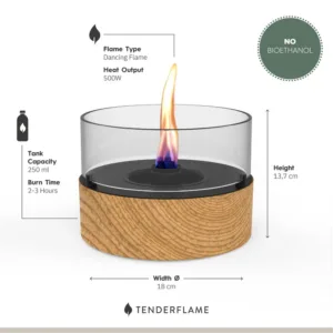 Tenderflame Café 18 Black Oak