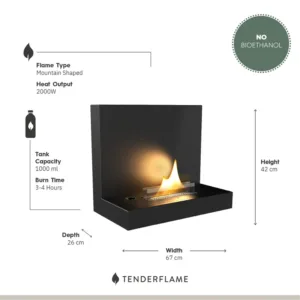 Tenderflame Piano 180
